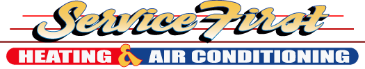 Service First Heating & Air Conditioning Logo