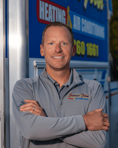 Brian Shadle, Owner and President of Service First Heating & Air Conditioning