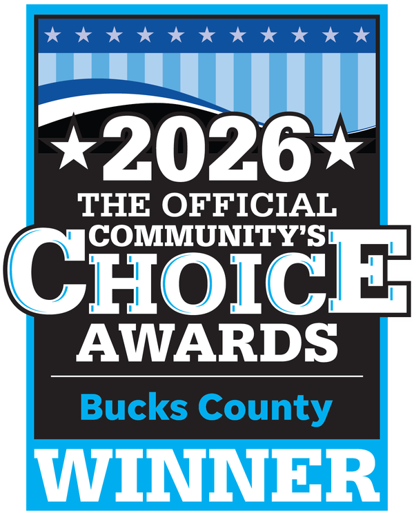 2026 Community Choice Awards winner badge, Bucks County - Service First Heating & Air Conditioning